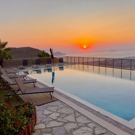 别墅 Gaia - Sea View With Private Pool 博德鲁姆